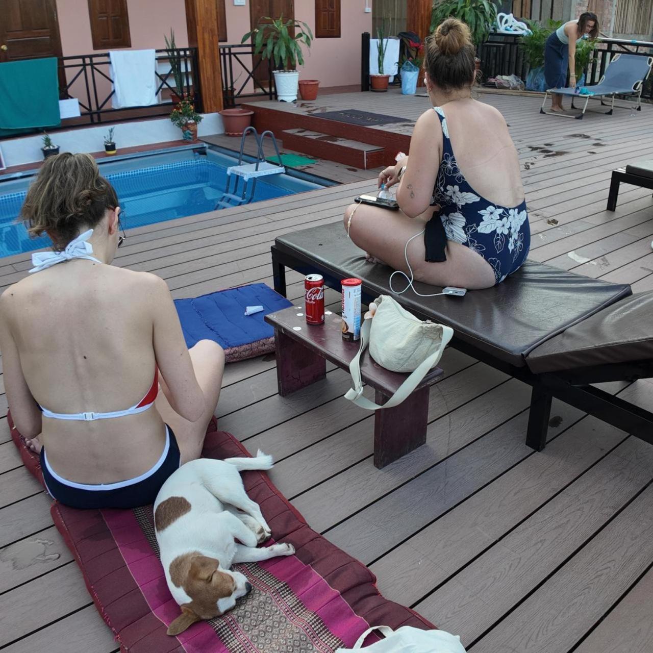 Funny Riverside Backpackers Luang Prabang Exterior foto