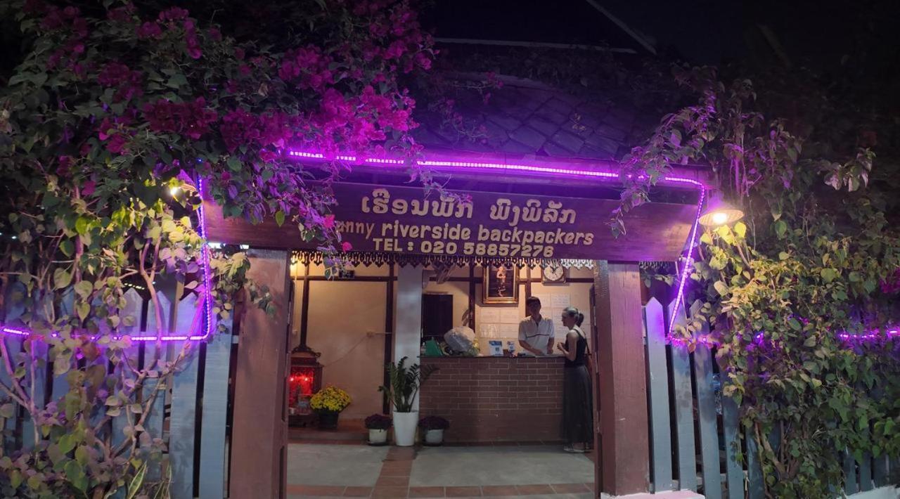 Funny Riverside Backpackers Luang Prabang Exterior foto